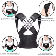 Soporte ergonómico cómodo e invisible bajo la ropa