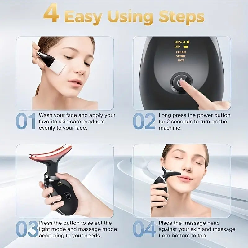 Rejuvenece tu rostro y cuello al instante + Crema Antiedad GRATIS