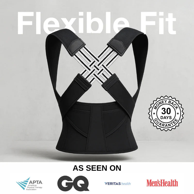 Soporte ergonómico cómodo e invisible bajo la ropa